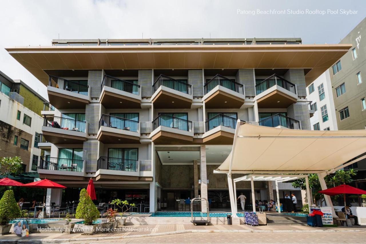 Apartament ✪✪✪✪✪ Patong Beachfront Studio Rooftop Pool Skybar Zewnętrze zdjęcie