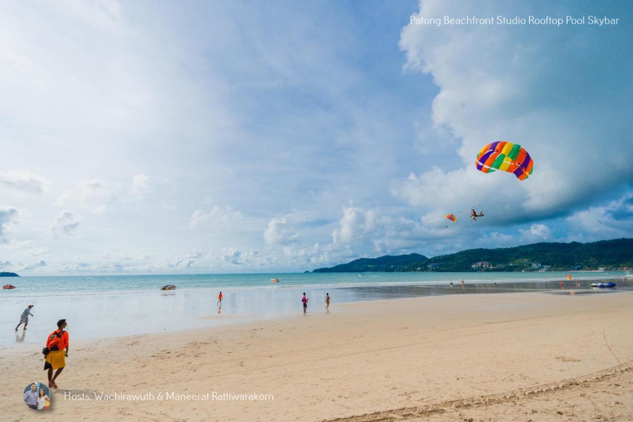 Apartament ✪✪✪✪✪ Patong Beachfront Studio Rooftop Pool Skybar Zewnętrze zdjęcie