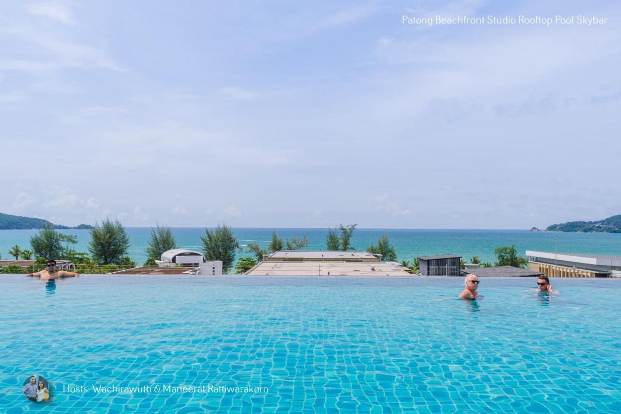 Apartament ✪✪✪✪✪ Patong Beachfront Studio Rooftop Pool Skybar Zewnętrze zdjęcie