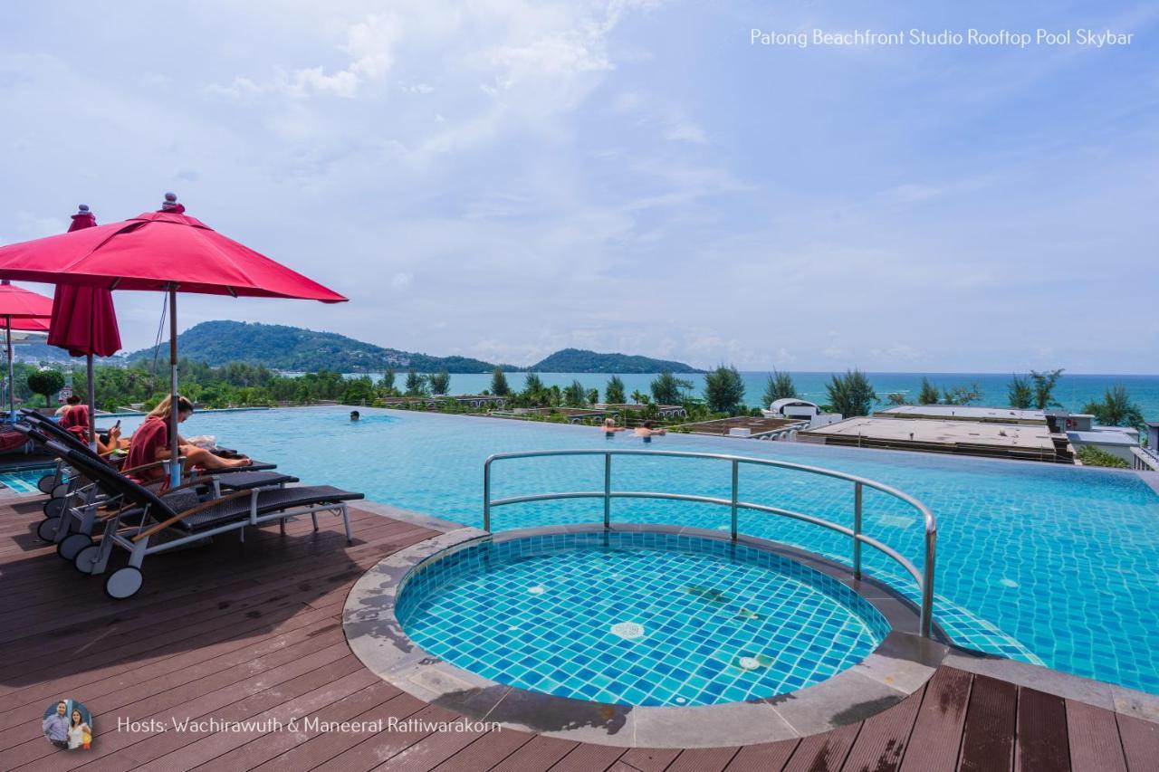 Apartament ✪✪✪✪✪ Patong Beachfront Studio Rooftop Pool Skybar Zewnętrze zdjęcie