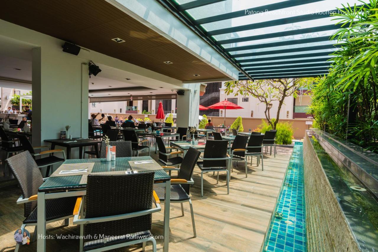 Apartament ✪✪✪✪✪ Patong Beachfront Studio Rooftop Pool Skybar Zewnętrze zdjęcie