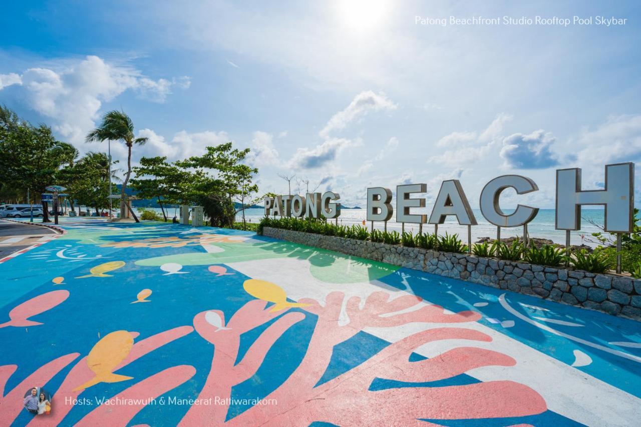 Apartament ✪✪✪✪✪ Patong Beachfront Studio Rooftop Pool Skybar Zewnętrze zdjęcie