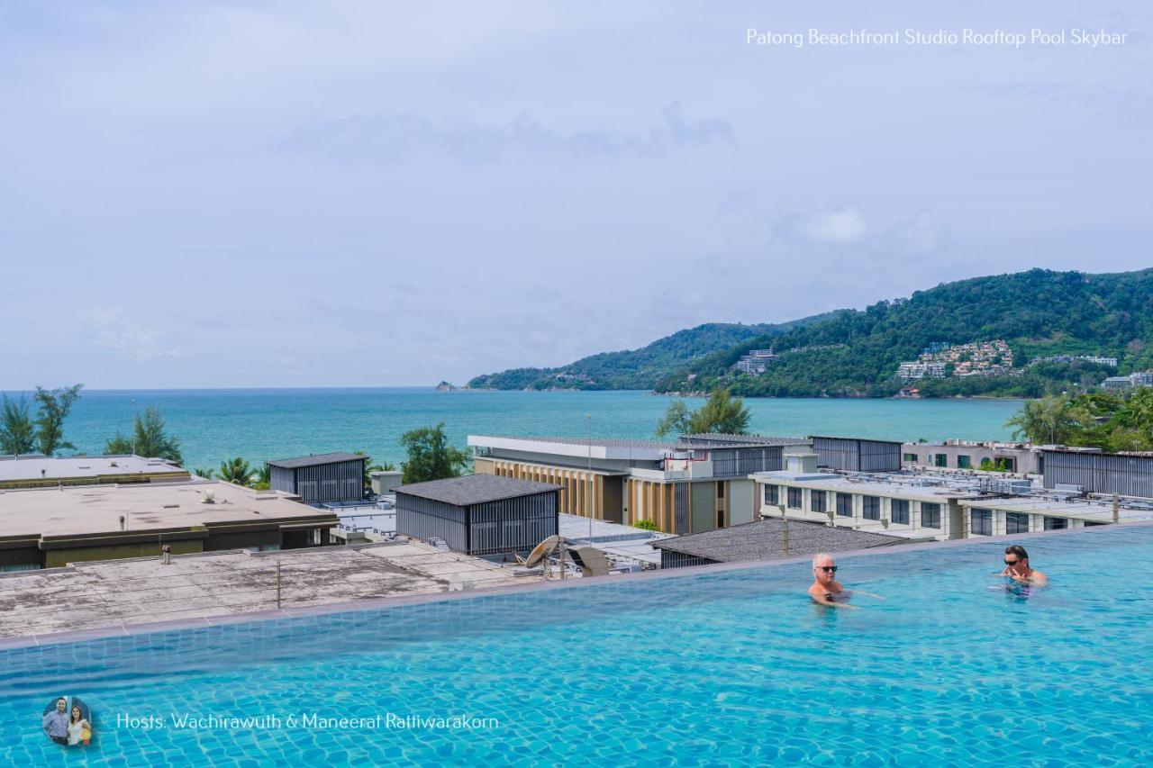 Apartament ✪✪✪✪✪ Patong Beachfront Studio Rooftop Pool Skybar Zewnętrze zdjęcie