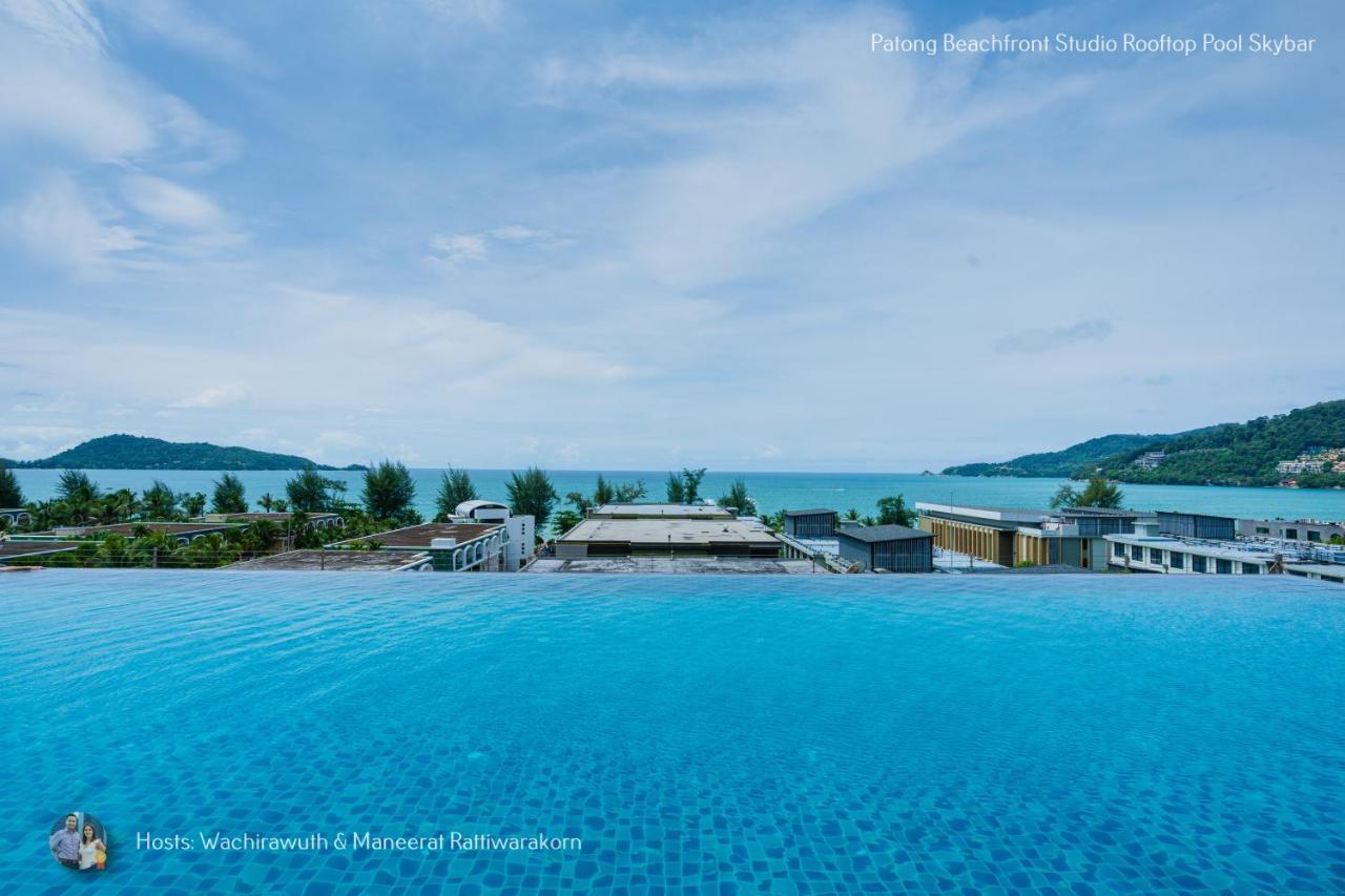 Apartament ✪✪✪✪✪ Patong Beachfront Studio Rooftop Pool Skybar Zewnętrze zdjęcie