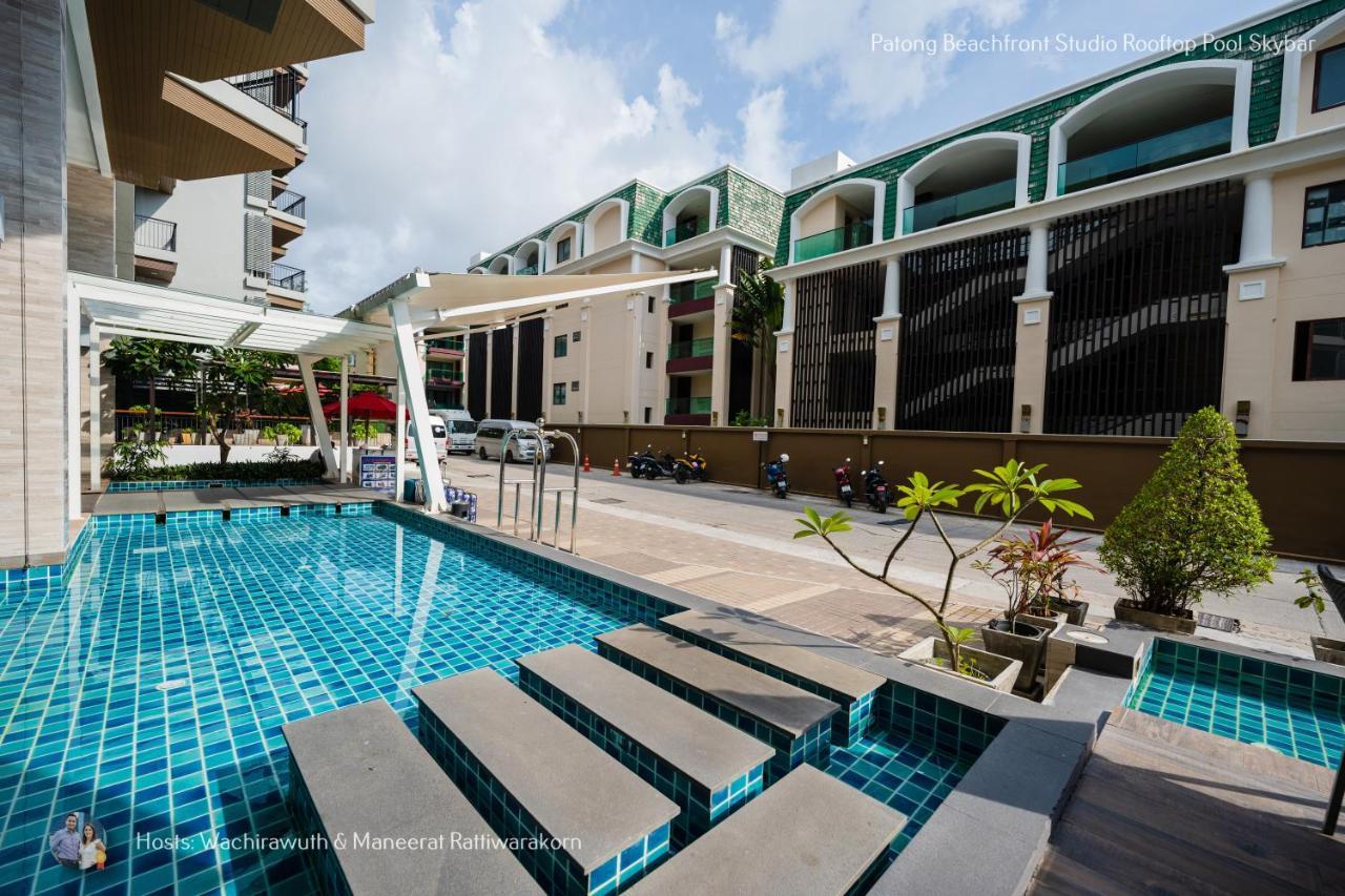 Apartament ✪✪✪✪✪ Patong Beachfront Studio Rooftop Pool Skybar Zewnętrze zdjęcie