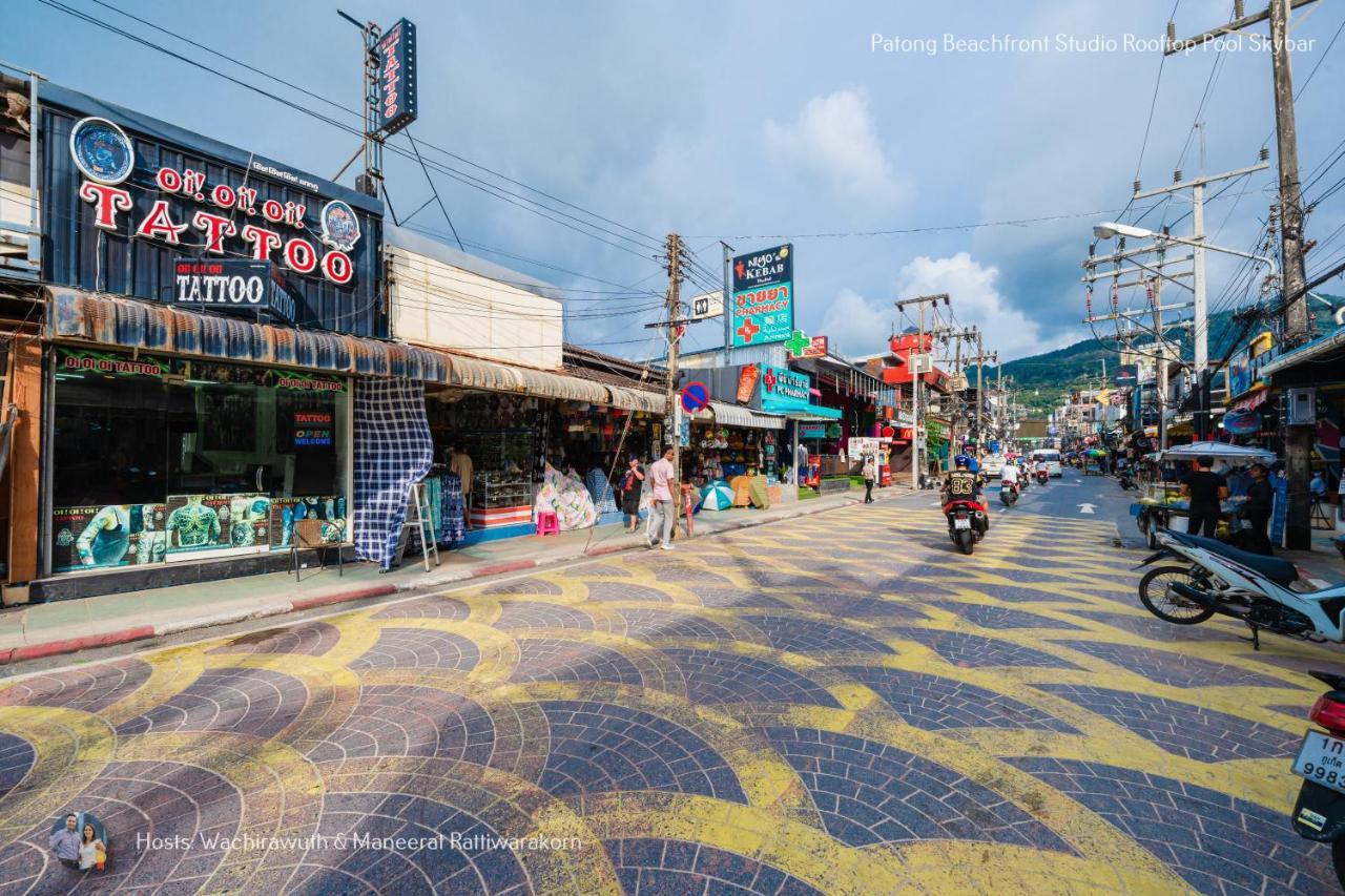 Apartament ✪✪✪✪✪ Patong Beachfront Studio Rooftop Pool Skybar Zewnętrze zdjęcie