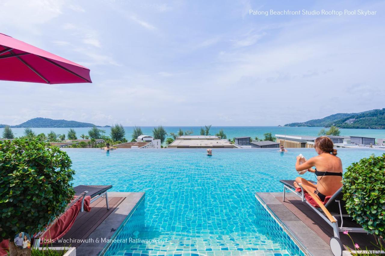 Apartament ✪✪✪✪✪ Patong Beachfront Studio Rooftop Pool Skybar Zewnętrze zdjęcie