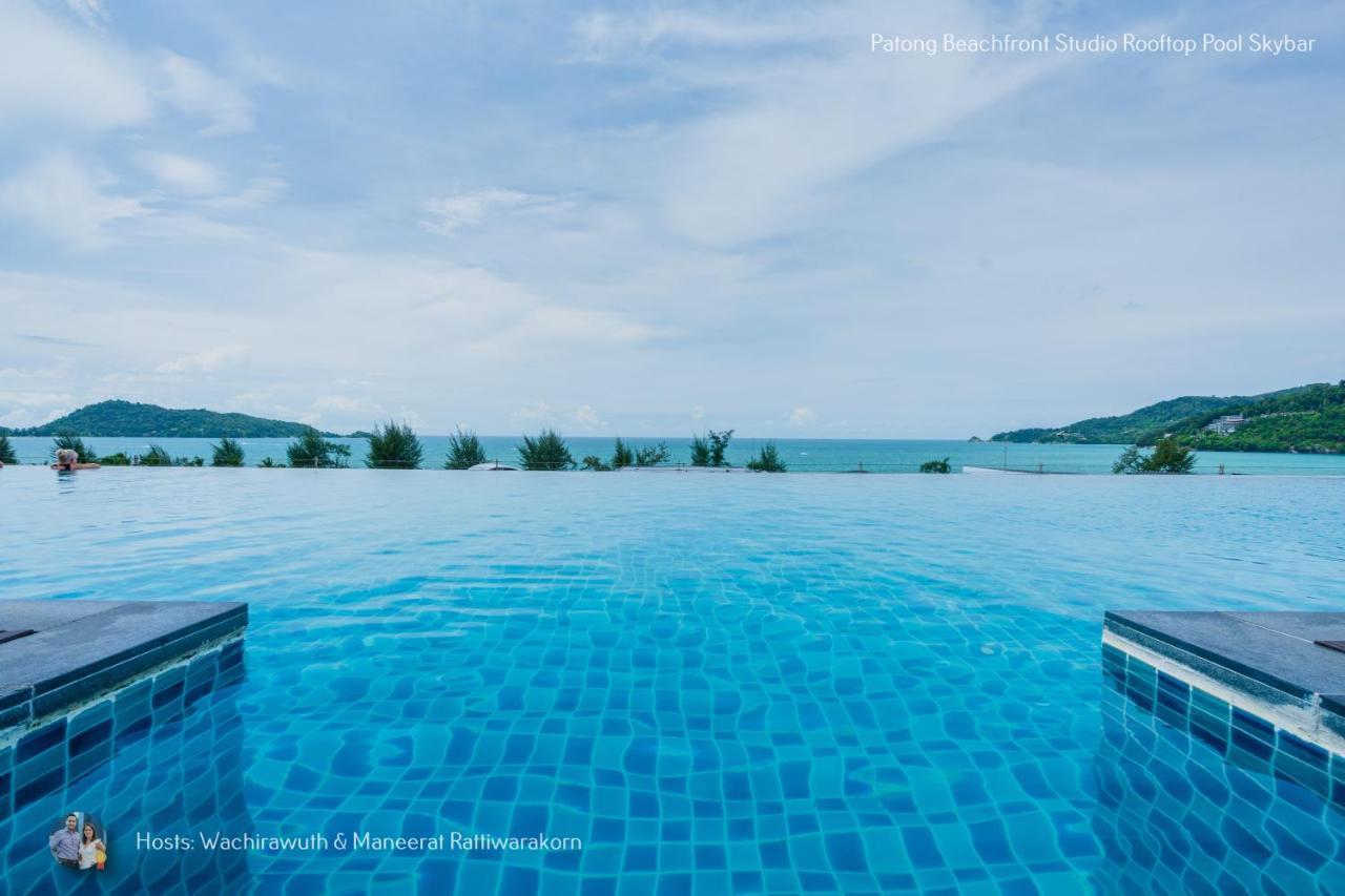 Apartament ✪✪✪✪✪ Patong Beachfront Studio Rooftop Pool Skybar Zewnętrze zdjęcie