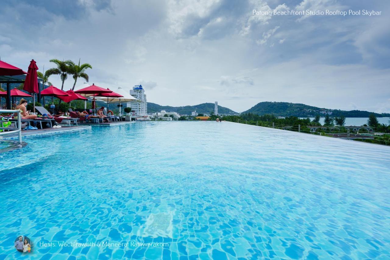 Apartament ✪✪✪✪✪ Patong Beachfront Studio Rooftop Pool Skybar Zewnętrze zdjęcie