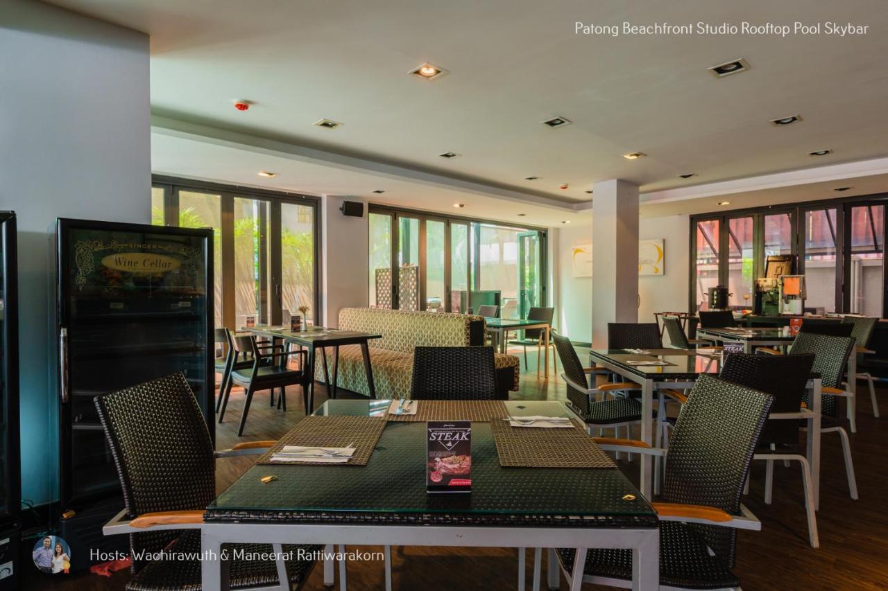 Apartament ✪✪✪✪✪ Patong Beachfront Studio Rooftop Pool Skybar Zewnętrze zdjęcie