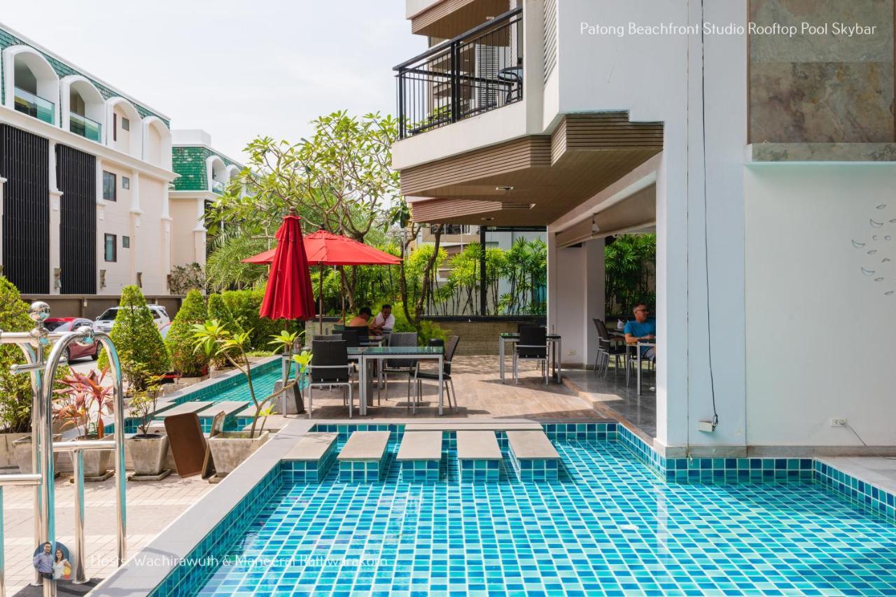 Apartament ✪✪✪✪✪ Patong Beachfront Studio Rooftop Pool Skybar Zewnętrze zdjęcie